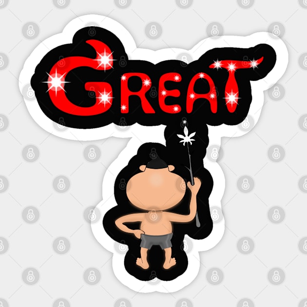 Great gift for everyone Sticker by be1shop